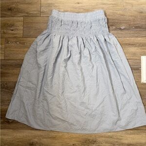 A New Day Elegant Light Blue MIDI Skirt Sz M